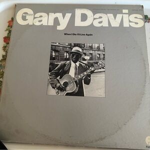 ⭐️ Vintage Gary Davis Vinyl Record